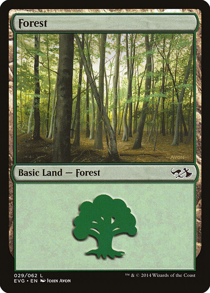Forest (29) (Elves vs. Goblins) [Duel Decks Anthology] | Good Games Morley