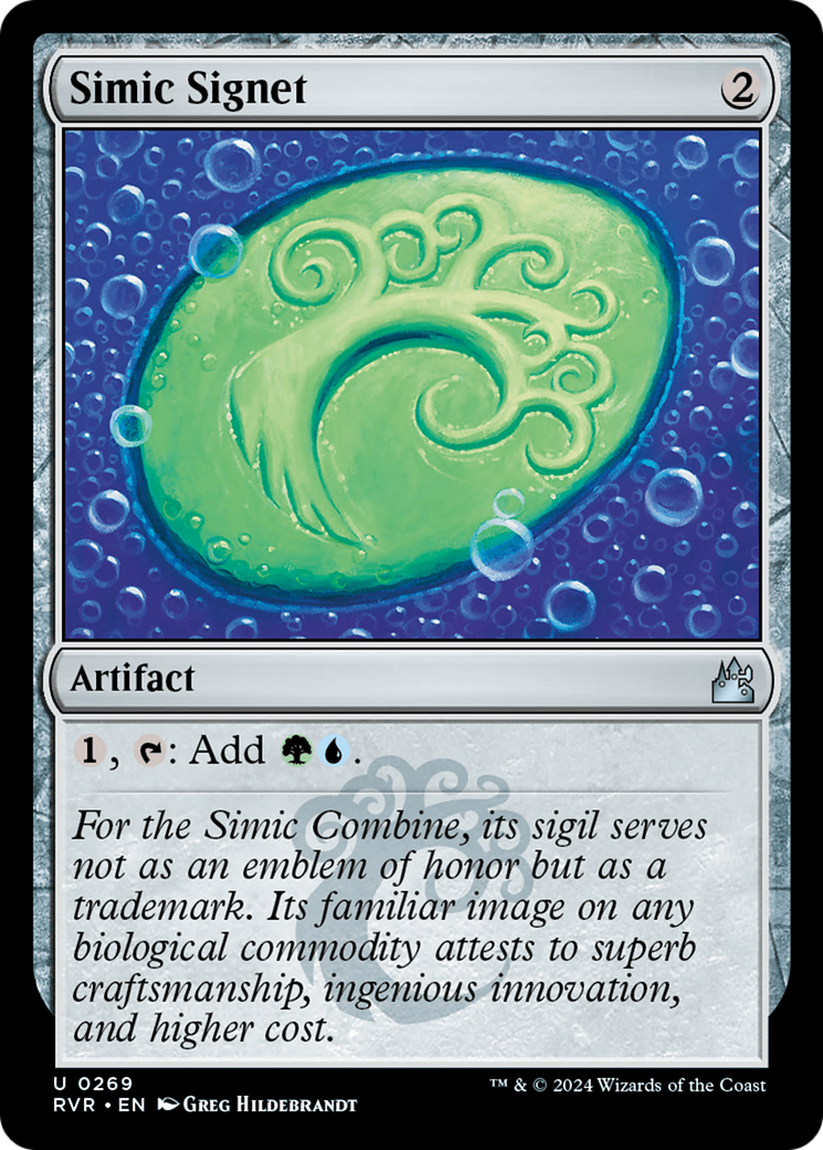 Simic Signet [Ravnica Remastered] | Good Games Morley