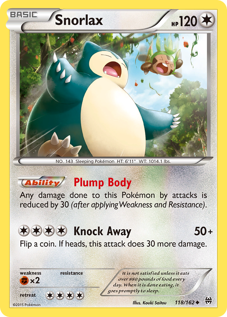 Snorlax (118/162) [XY: BREAKthrough] | Good Games Morley