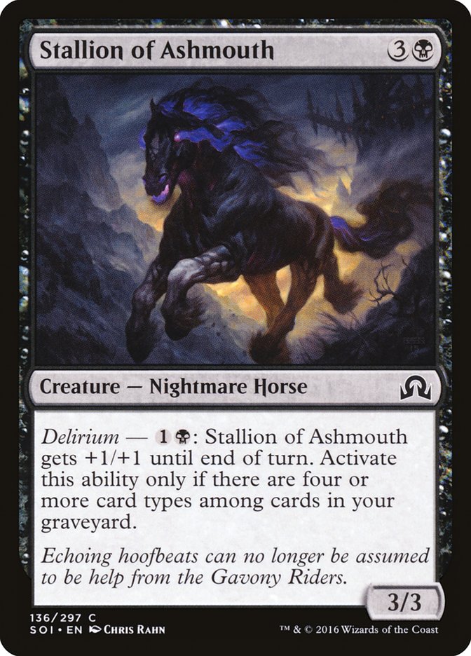 Stallion of Ashmouth [Shadows over Innistrad] | Good Games Morley