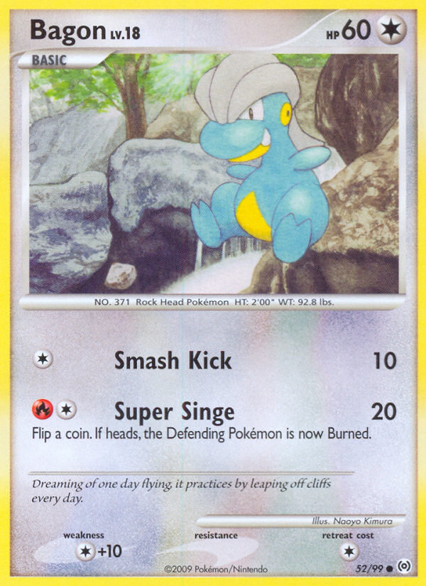 Bagon (52/99) [Platinum: Arceus] | Good Games Morley