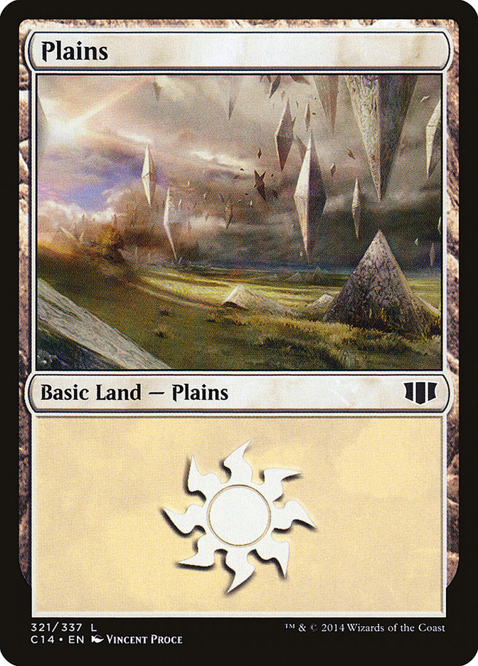 Plains (321) [Commander 2014] | Good Games Morley