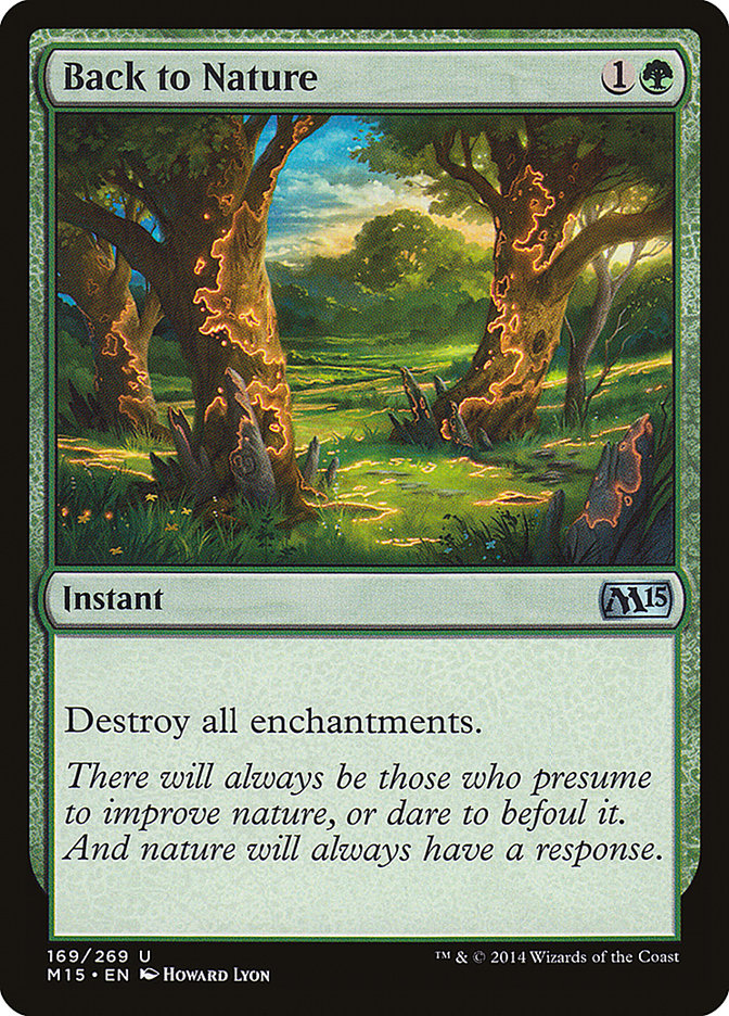 Back to Nature [Magic 2015] | Good Games Morley