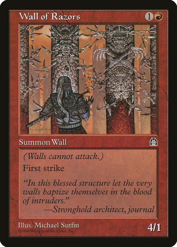 Wall of Razors [Stronghold] | Good Games Morley