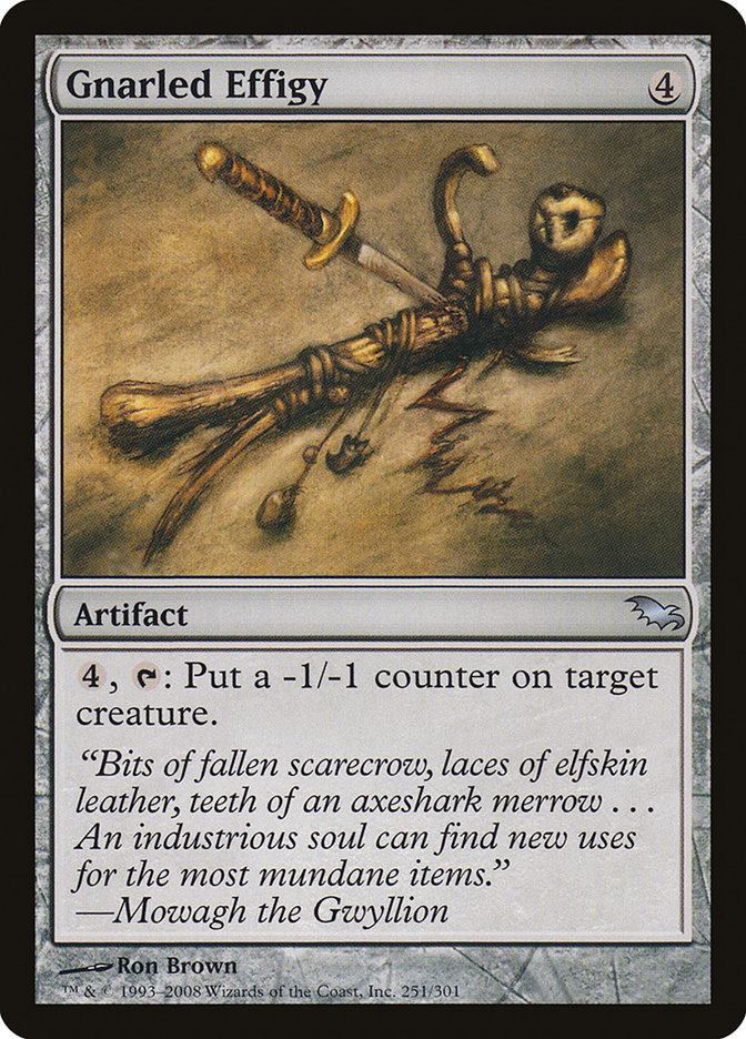 Gnarled Effigy [Shadowmoor] | Good Games Morley