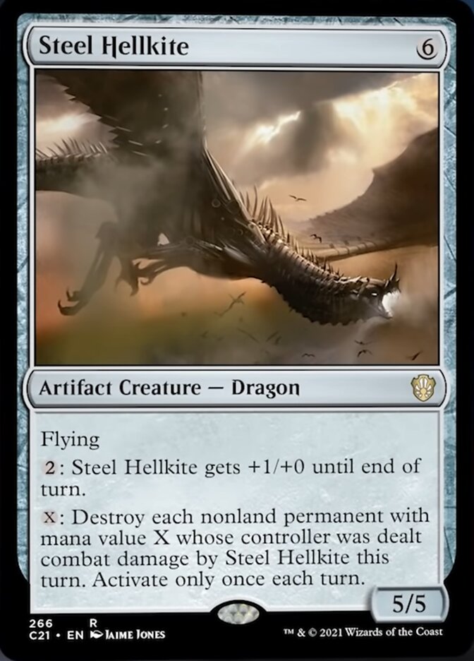 Steel Hellkite [Commander 2021] | Good Games Morley