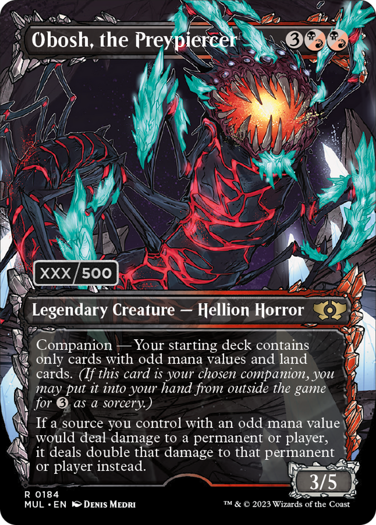 Obosh, the Preypiercer (Serialized) [Multiverse Legends] | Good Games Morley