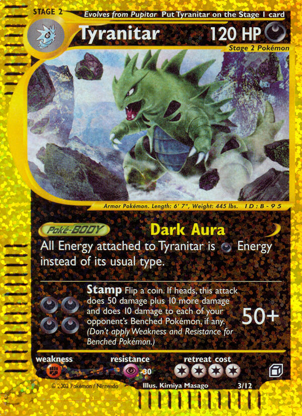Tyranitar (3/12) [Box Topper] | Good Games Morley