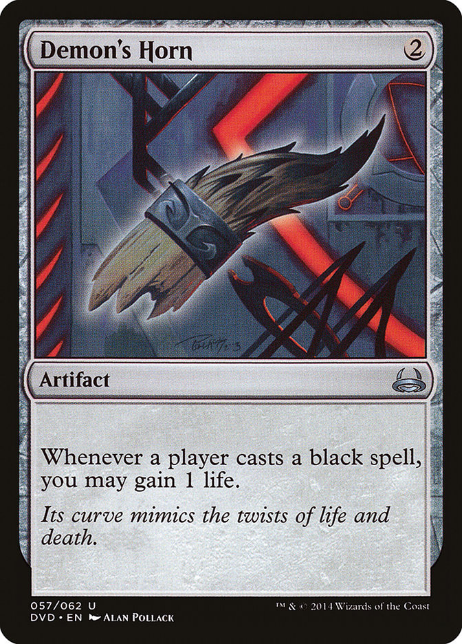 Demon's Horn (Divine vs. Demonic) [Duel Decks Anthology] | Good Games Morley