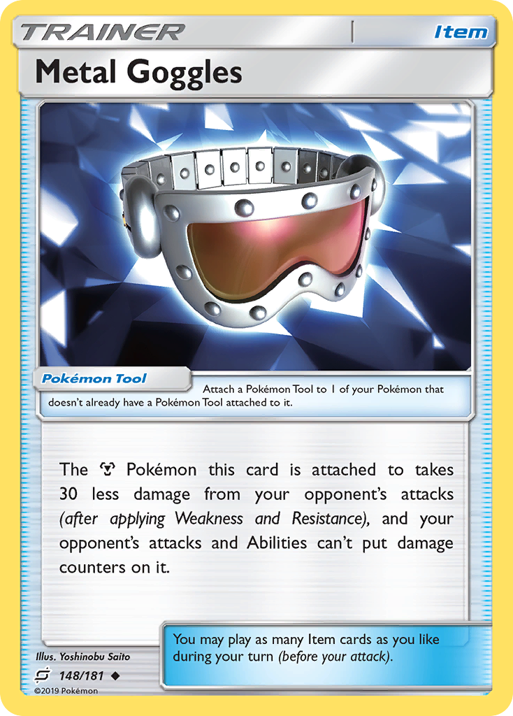 Metal Goggles (148/181) [Sun & Moon: Team Up] | Good Games Morley