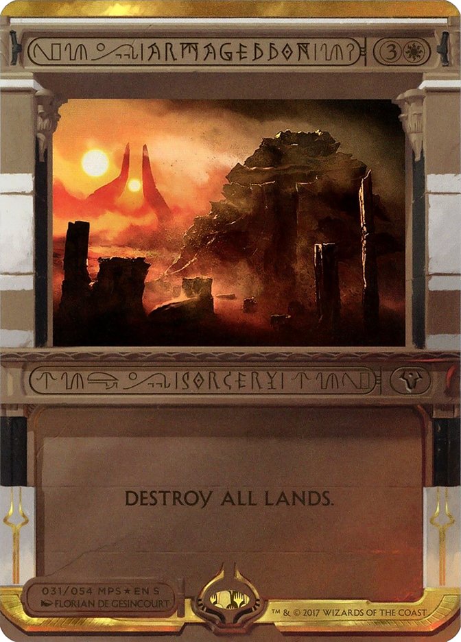 Armageddon (Invocation) [Amonkhet Invocations] | Good Games Morley