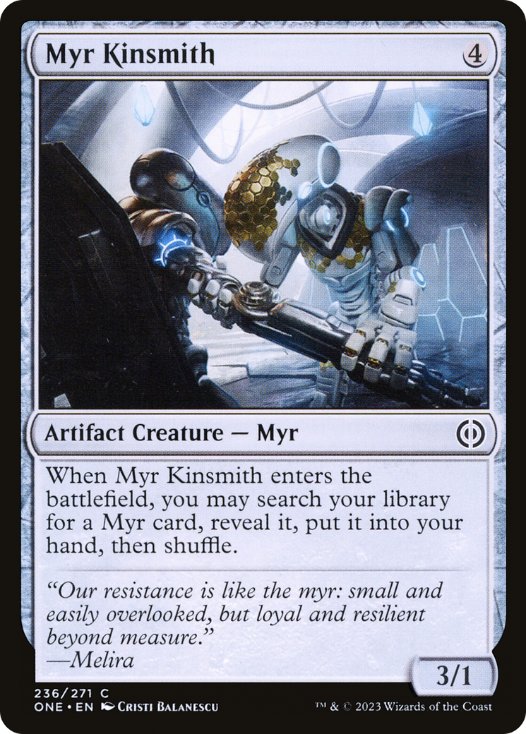 Myr Kinsmith [Phyrexia: All Will Be One] | Good Games Morley