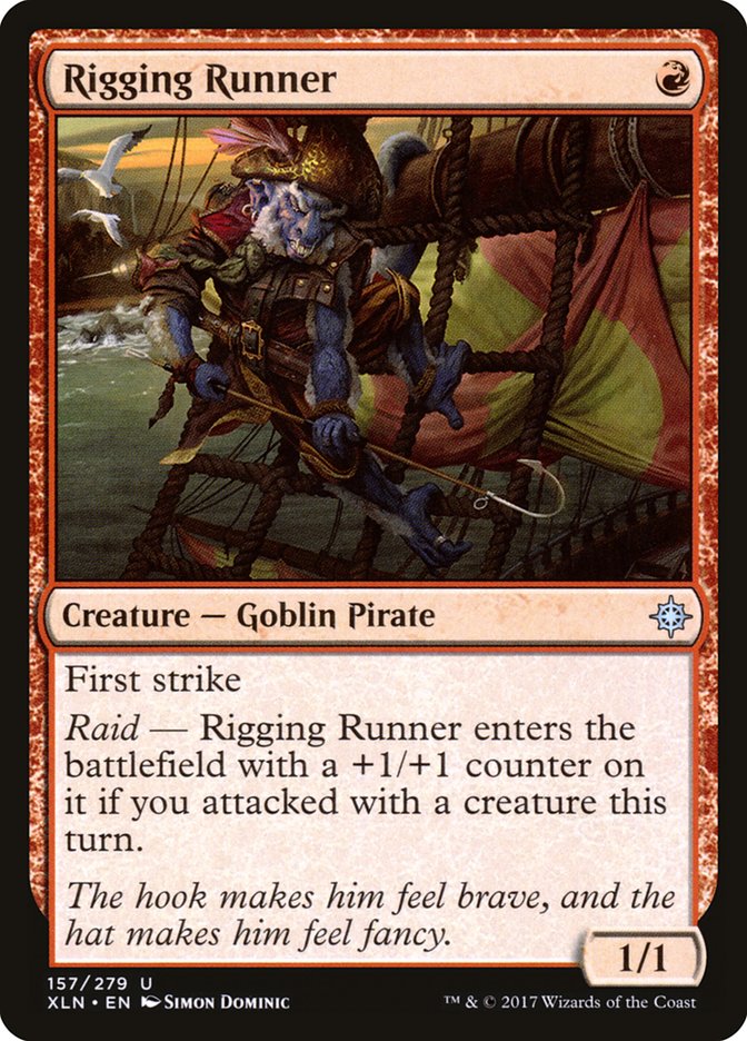 Rigging Runner [Ixalan] | Good Games Morley