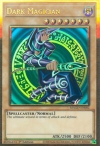 Dark Magician [MAGO-EN002] Gold Rare | Good Games Morley