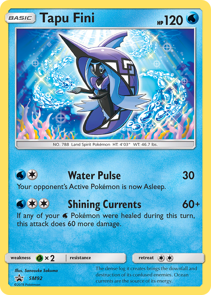 Tapu Fini (SM92) [Sun & Moon: Black Star Promos] | Good Games Morley
