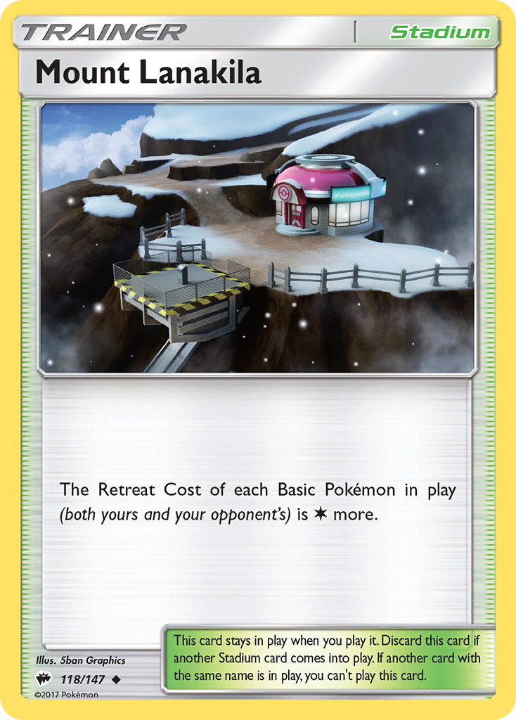 Mount Lanakila (118/147) [Sun & Moon: Burning Shadows] | Good Games Morley