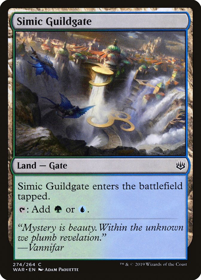 Simic Guildgate [War of the Spark] | Good Games Morley