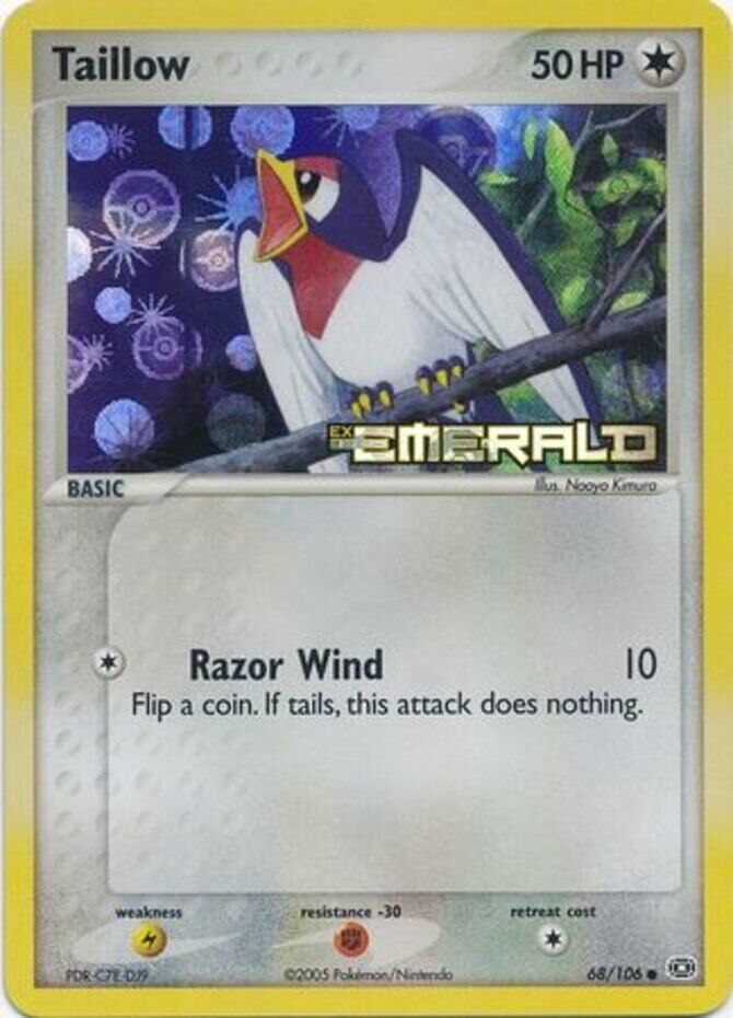 Taillow (68/106) (Stamped) [EX: Emerald] | Good Games Morley