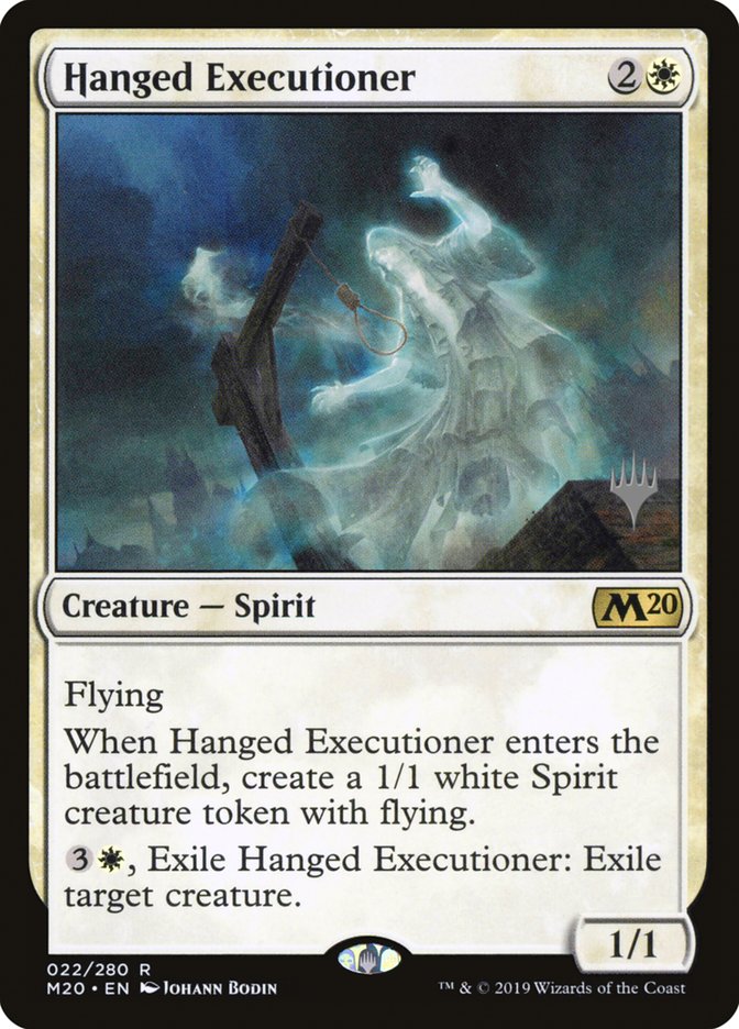 Hanged Executioner (Promo Pack) [Core Set 2020 Promos] | Good Games Morley