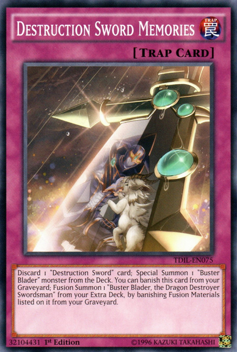Destruction Sword Memories [TDIL-EN075] Common | Good Games Morley
