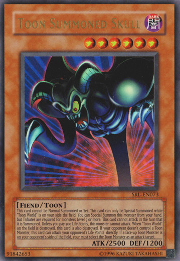 Toon Summoned Skull [SRL-073] Ultra Rare | Good Games Morley