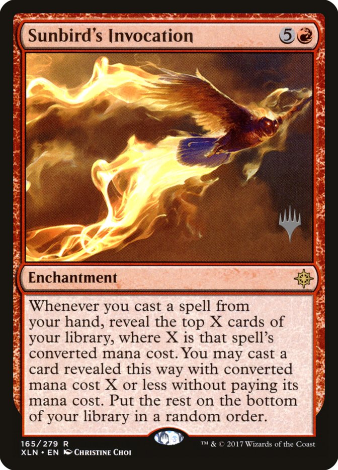 Sunbird's Invocation (Promo Pack) [Ixalan Promos] | Good Games Morley