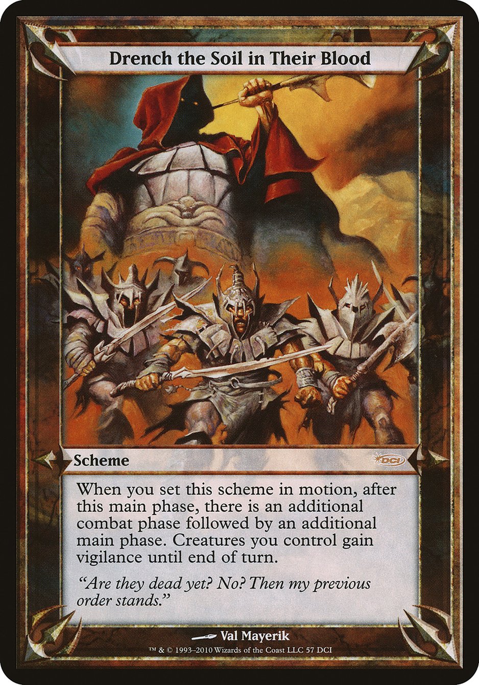 Drench the Soil in Their Blood (Schemes) [Promotional Schemes] | Good Games Morley