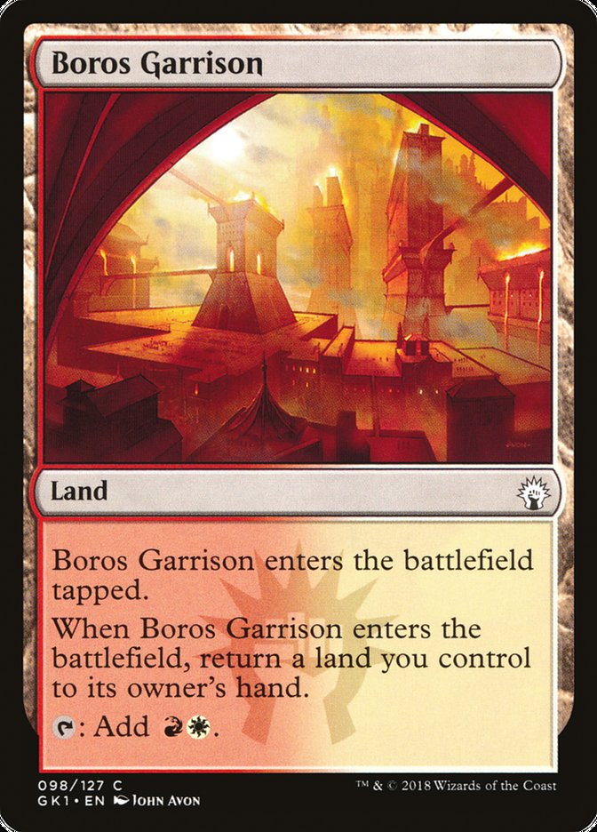 Boros Garrison [Guilds of Ravnica Guild Kit] | Good Games Morley
