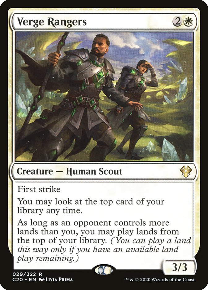Verge Rangers [Commander 2020] | Good Games Morley