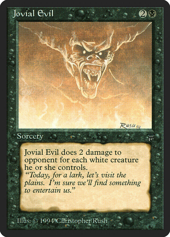 Jovial Evil [Legends] | Good Games Morley
