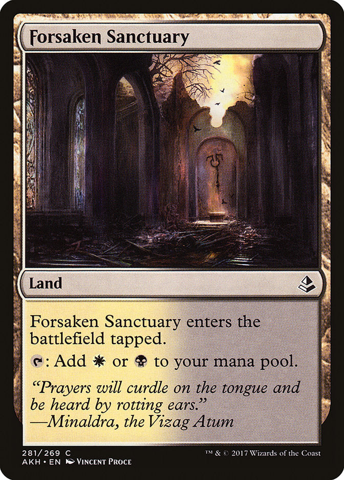 Forsaken Sanctuary [Amonkhet] | Good Games Morley