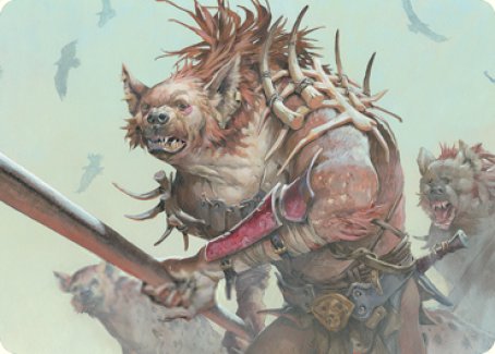 Gnoll Art Card [Dungeons & Dragons: Adventures in the Forgotten Realms Art Series] | Good Games Morley