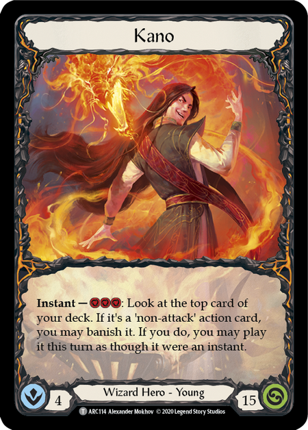Death Dealer // Kano [U-ARC040 // U-ARC114] (Arcane Rising Unlimited)  Unlimited Normal | Good Games Morley