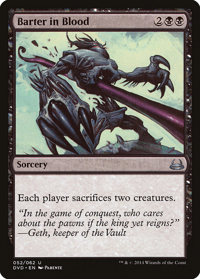 Barter in Blood (Divine vs. Demonic) [Duel Decks Anthology] | Good Games Morley