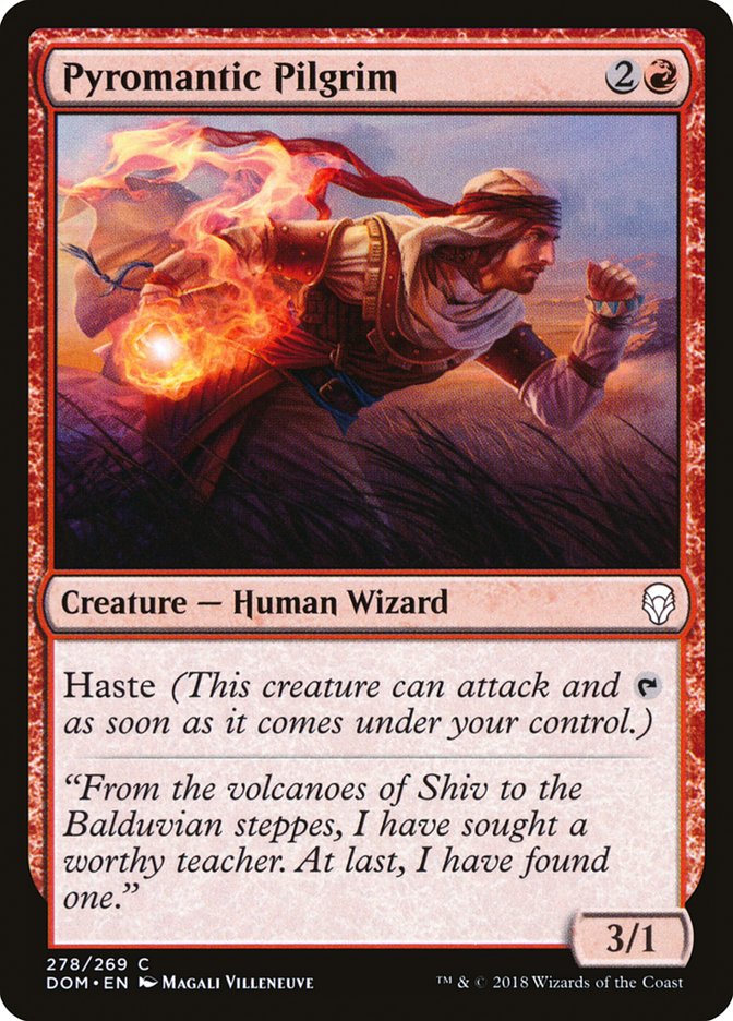 Pyromantic Pilgrim [Dominaria] | Good Games Morley
