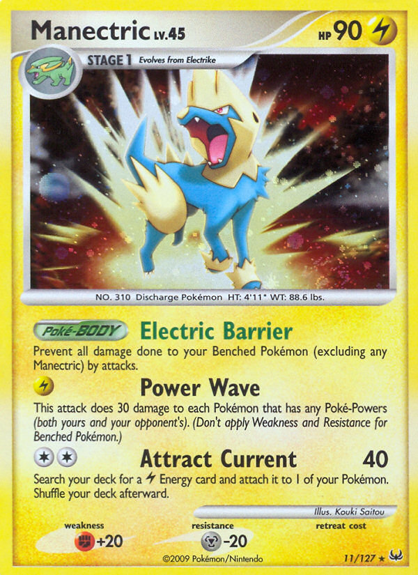 Manectric (11/127) [Platinum: Base Set] | Good Games Morley