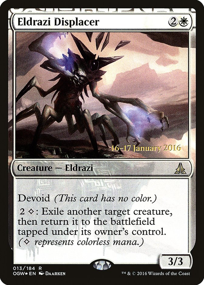 Eldrazi Displacer [Oath of the Gatewatch Prerelease Promos] | Good Games Morley