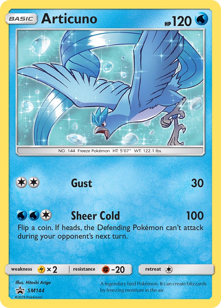 Articuno (SM144) [Sun & Moon: Black Star Promos] | Good Games Morley