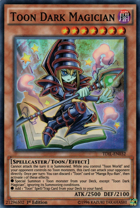 Toon Dark Magician [TDIL-EN032] Super Rare | Good Games Morley