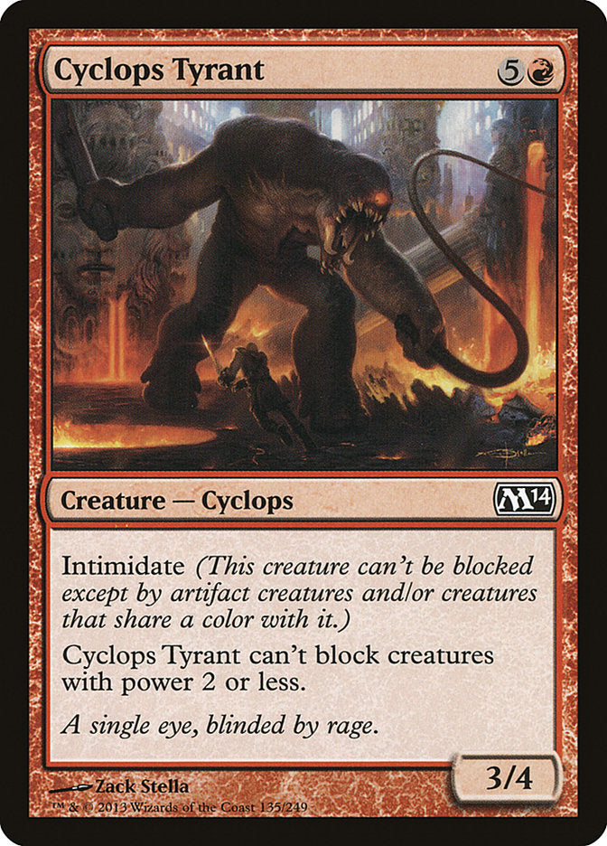 Cyclops Tyrant [Magic 2014] | Good Games Morley