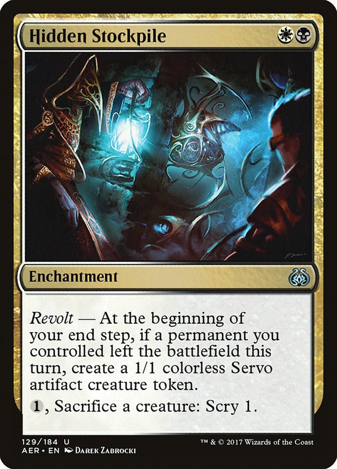 Hidden Stockpile [Aether Revolt] | Good Games Morley