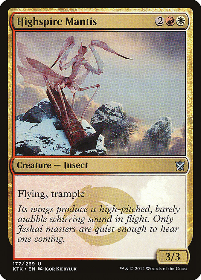 Highspire Mantis [Khans of Tarkir] | Good Games Morley