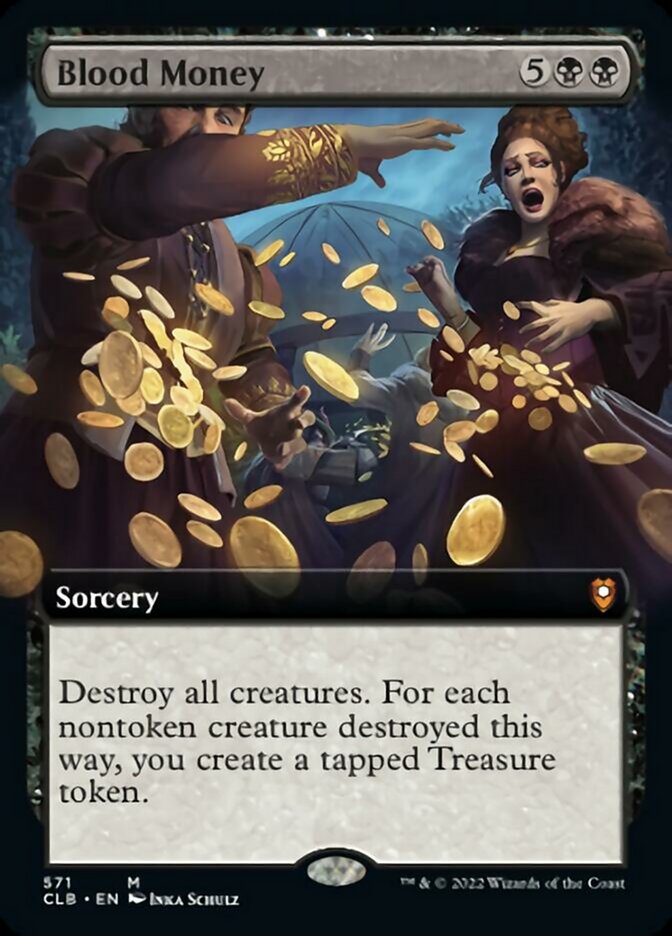 Blood Money (Extended Art) [Commander Legends: Battle for Baldur's Gate] | Good Games Morley