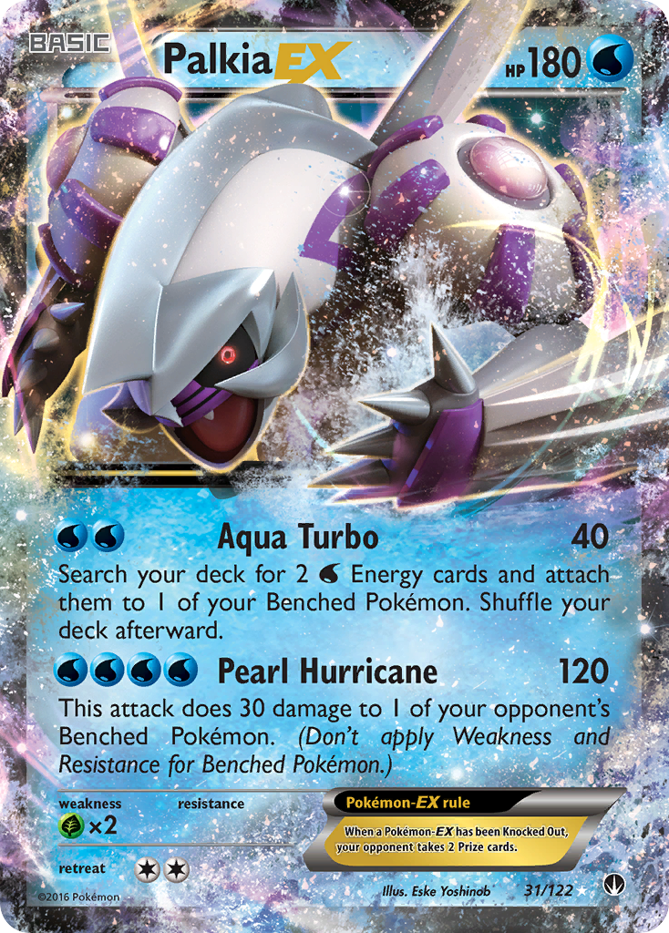 Palkia EX (31/122) [XY: BREAKpoint] | Good Games Morley