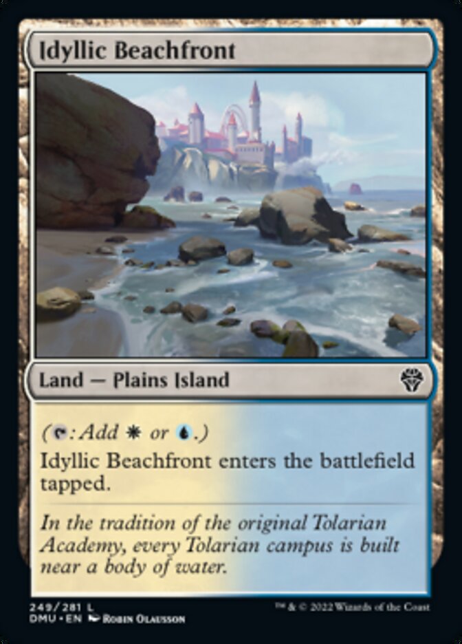 Idyllic Beachfront [Dominaria United] | Good Games Morley