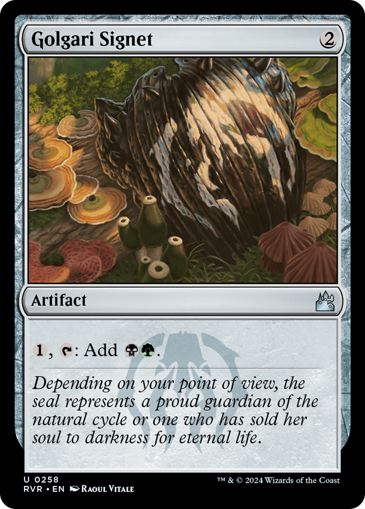 Golgari Signet [Ravnica Remastered] | Good Games Morley