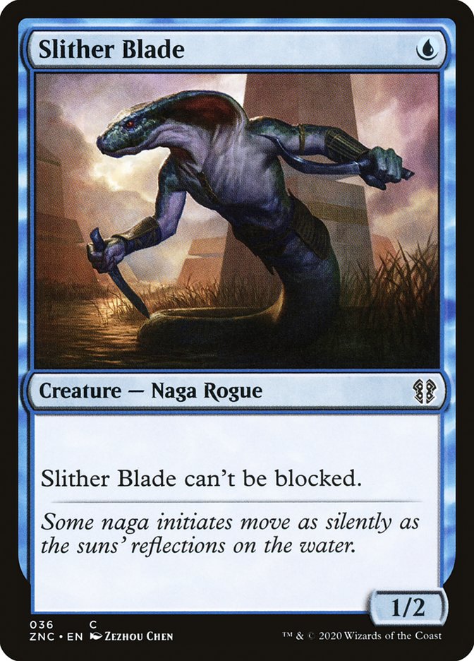 Slither Blade [Zendikar Rising Commander] | Good Games Morley