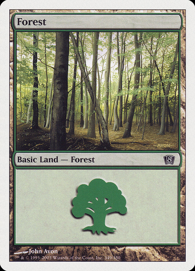 Forest (349) [Eighth Edition] | Good Games Morley
