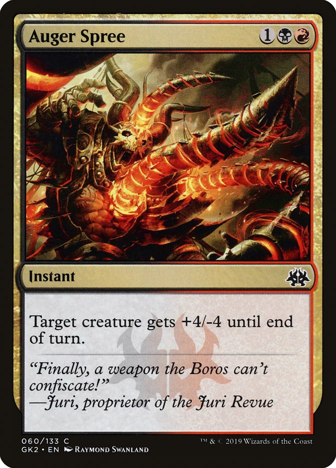 Auger Spree [Ravnica Allegiance Guild Kit] | Good Games Morley