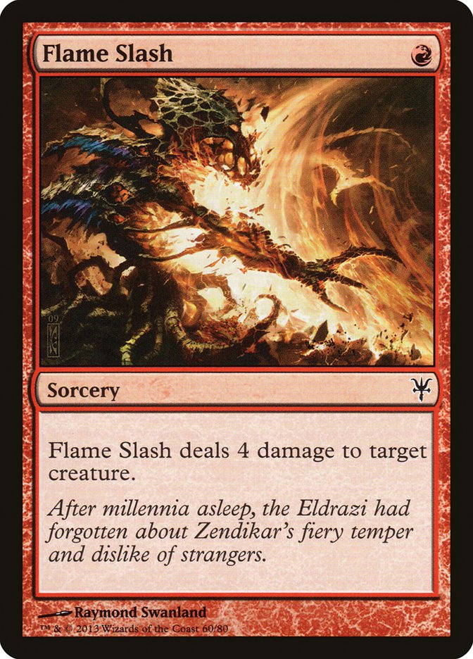 Flame Slash [Duel Decks: Sorin vs. Tibalt] | Good Games Morley